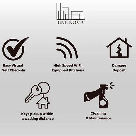 Bnbnova - Charming Near Notre-dame & Marais Appartement Paris