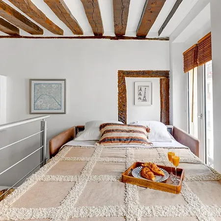 Apartmán Bnbnova - Charming Near Notre-dame & Marais *